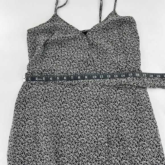 Abercrombie & Fitch Charcoal Floral Midi Dress - Picture 7 of 10